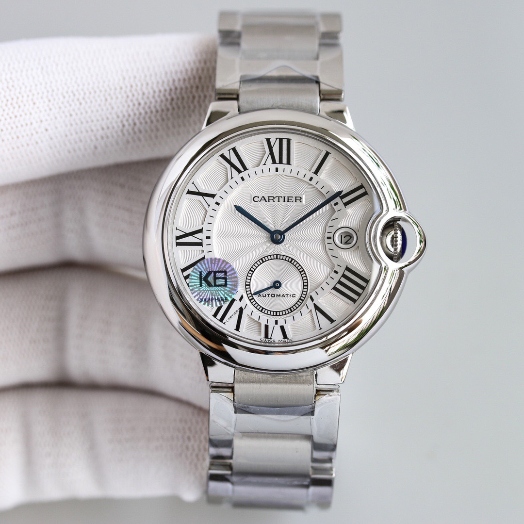 CARTIER Blue Balloon Two and a Half Hands Men's Watch