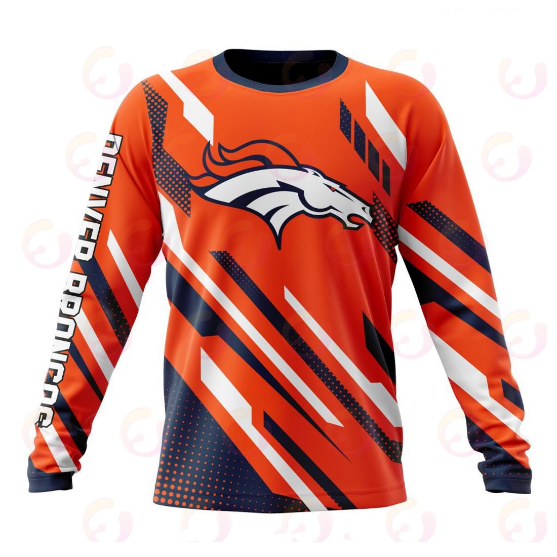 DENVER BRONCOS 3D HOODIE SPECIAL MOTOCROSS CONCEPT