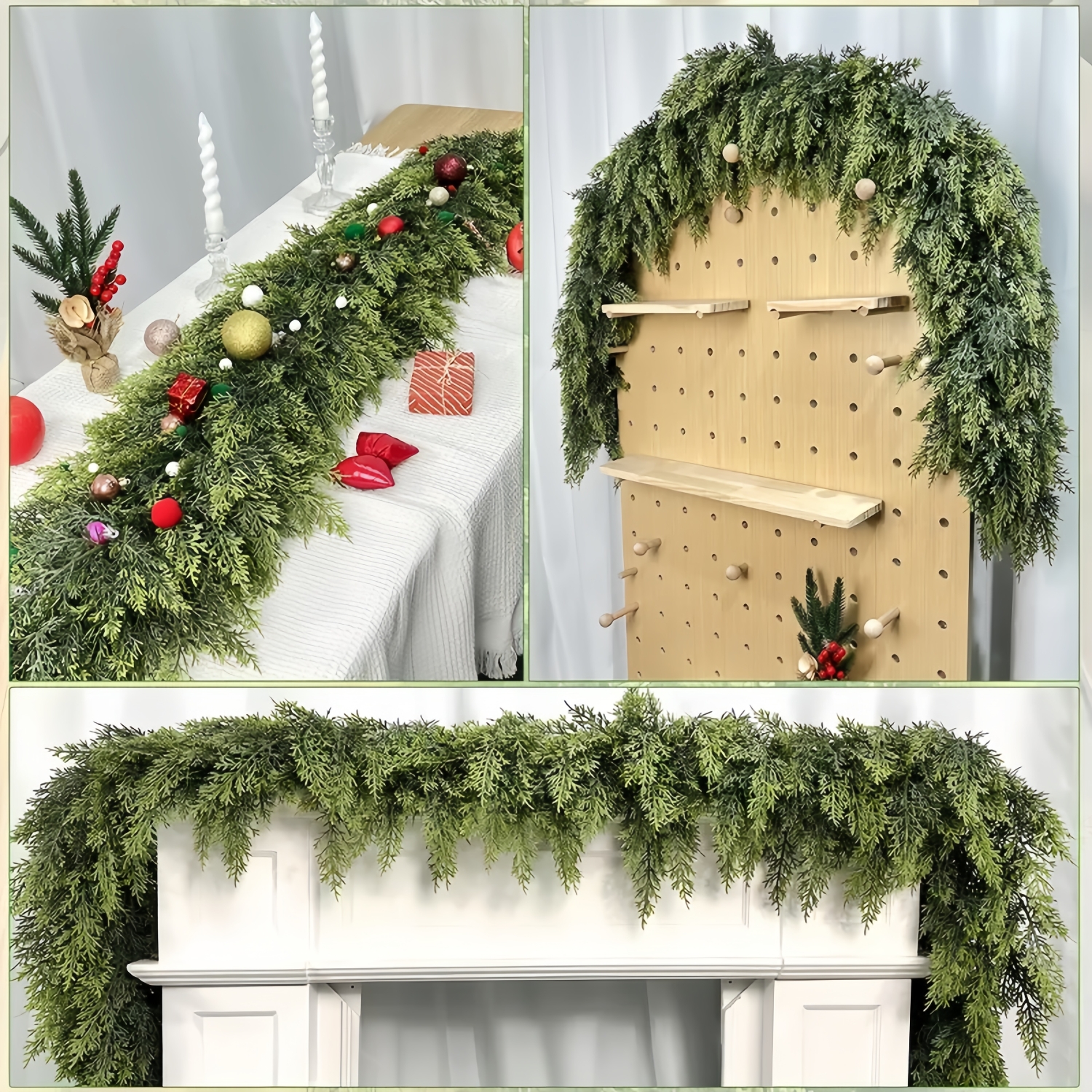💥Early Christmas Sale💥- Artificial Cedar Garlands - BUY 2 GET 10% OFF & FREE SHIPPING