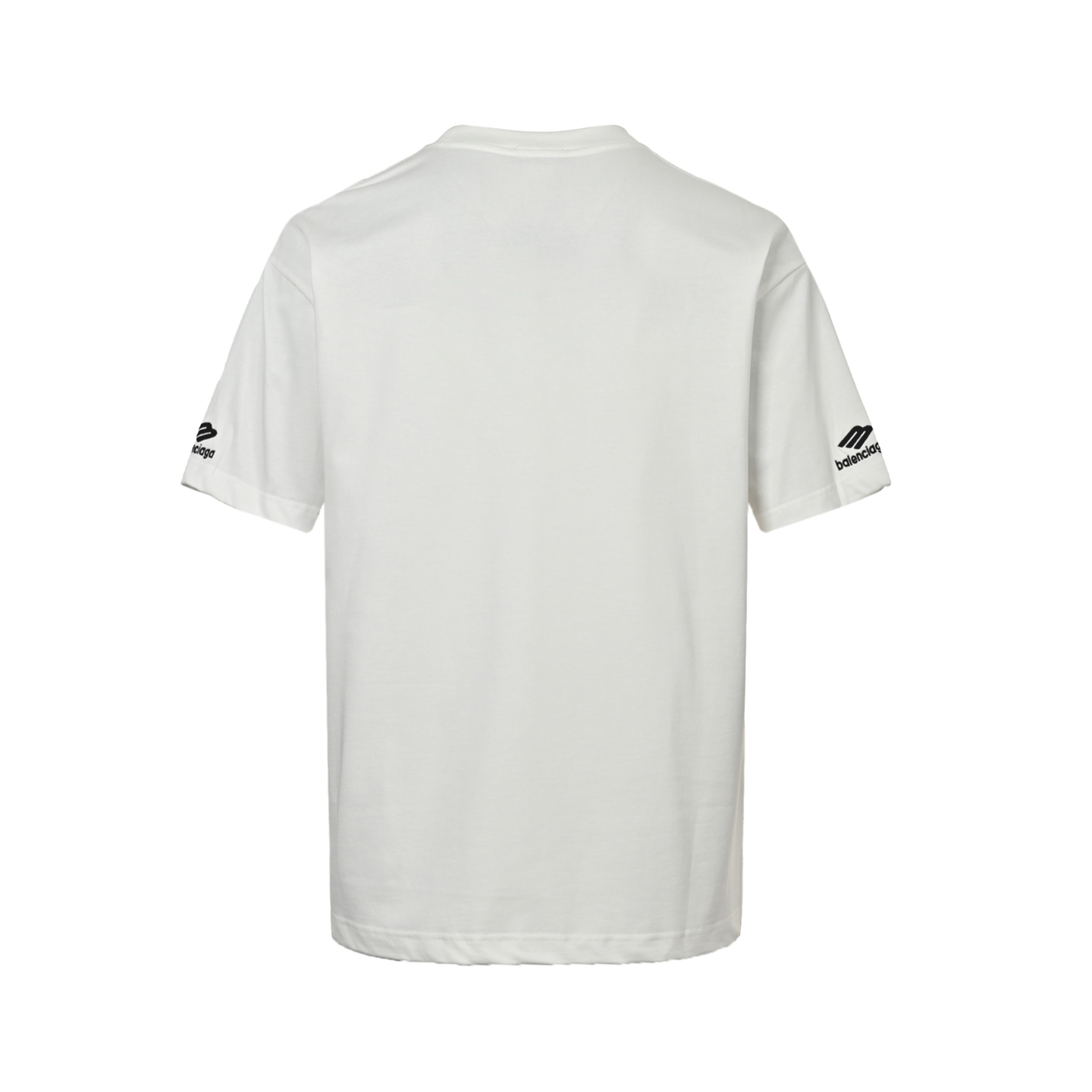 Balenciaga 25ss 3M small logo embroidered short sleeve