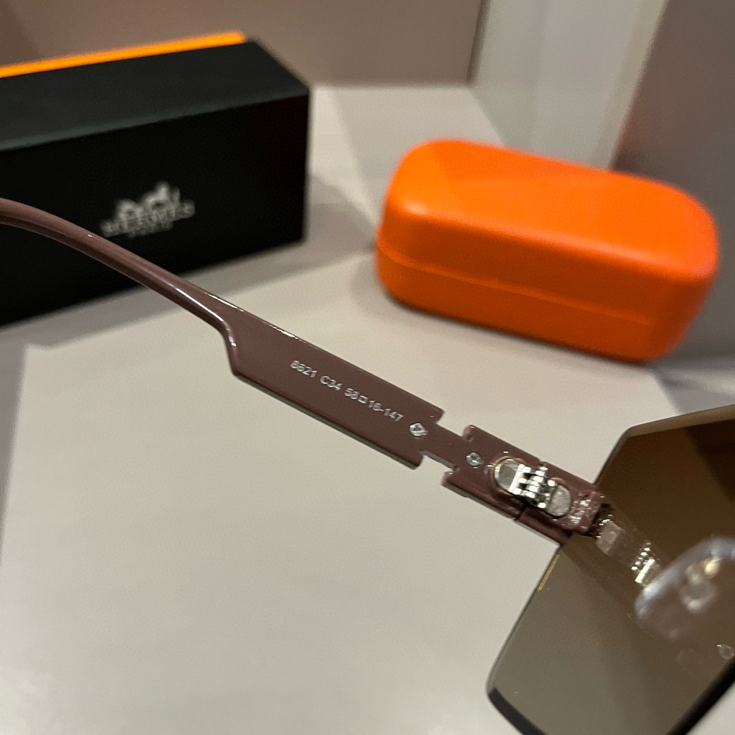 Hermes rimless sunglasses