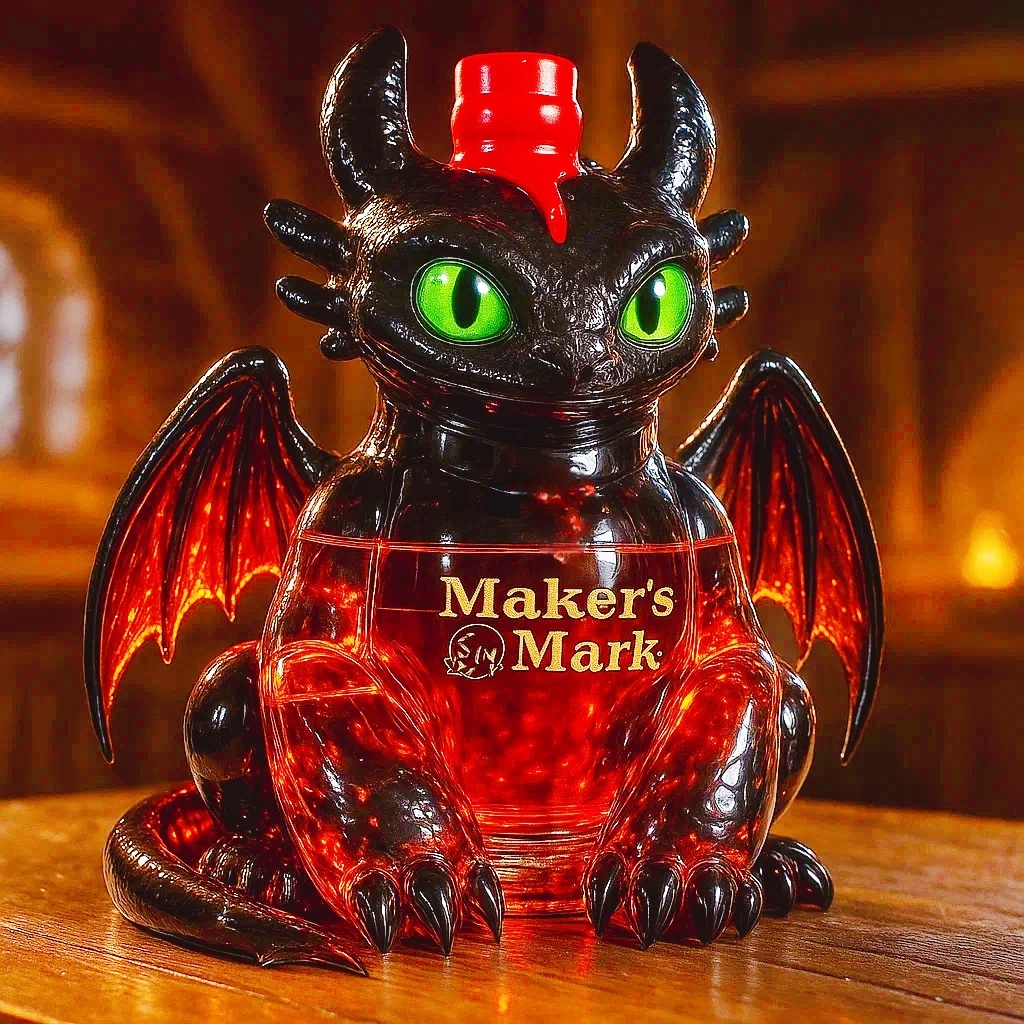 Toothless Collector's Edition Whiskey Decanter