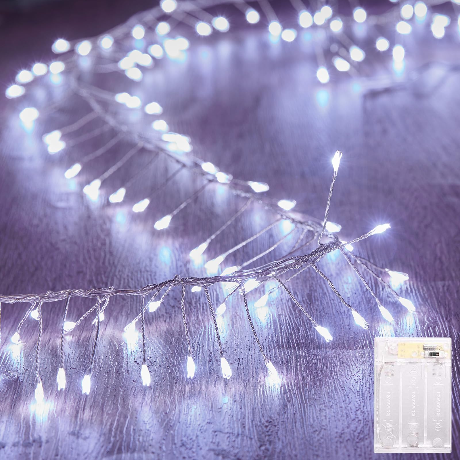 🔥Last Day 50% OFF🔥10Ft LED Copper Wire Fairy String Lights🎄