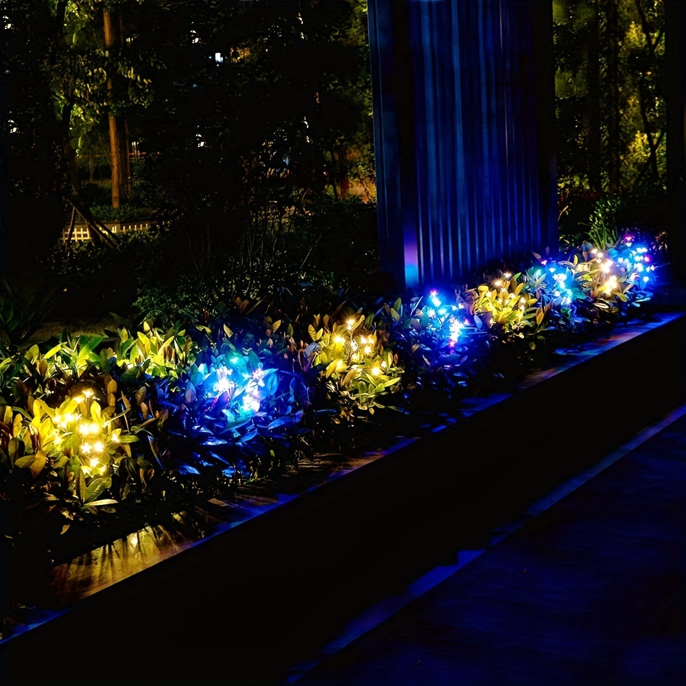 1pc Solar Cherry Lamp Landscape Tree Lamp LED String Lamp Outdoor Waterproof Lamp For Pathway, Patio, Yard, Lawn, Backyard, Garden, Christmas Decoration