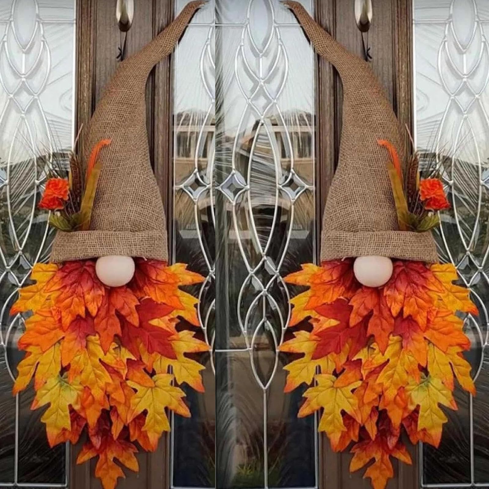 🔥Super Sale - 49% OFF🍁🎃 Fall Maple Gnome Door Hanger