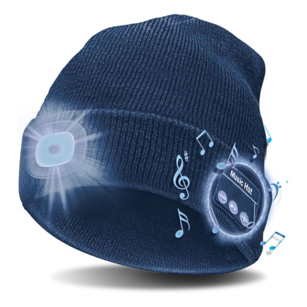 🔥CHRISTMAS ON SALE🔥Bluetooth Hat with LED Lamp - Cool Gadgets For Men