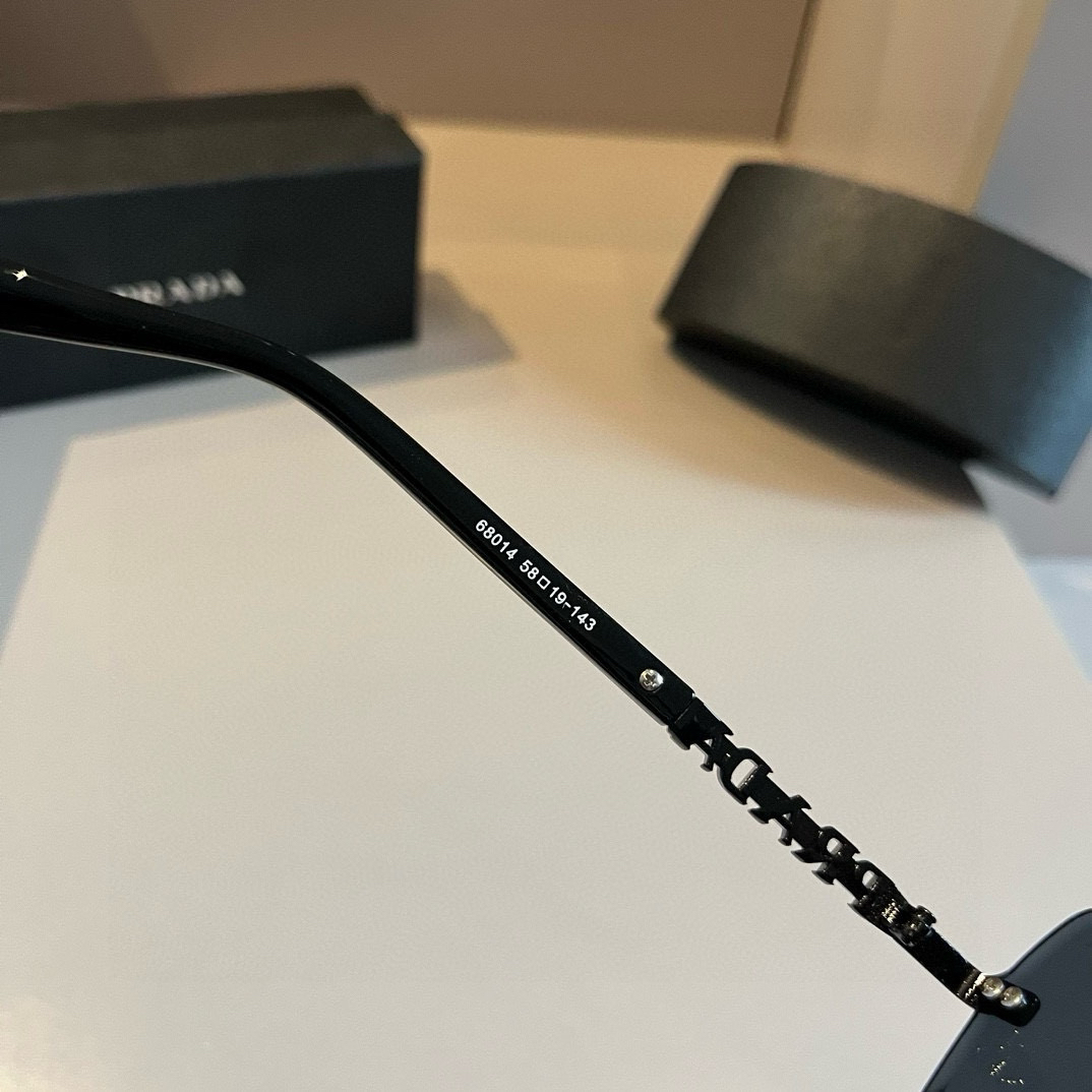 Prada rimless sunglasses