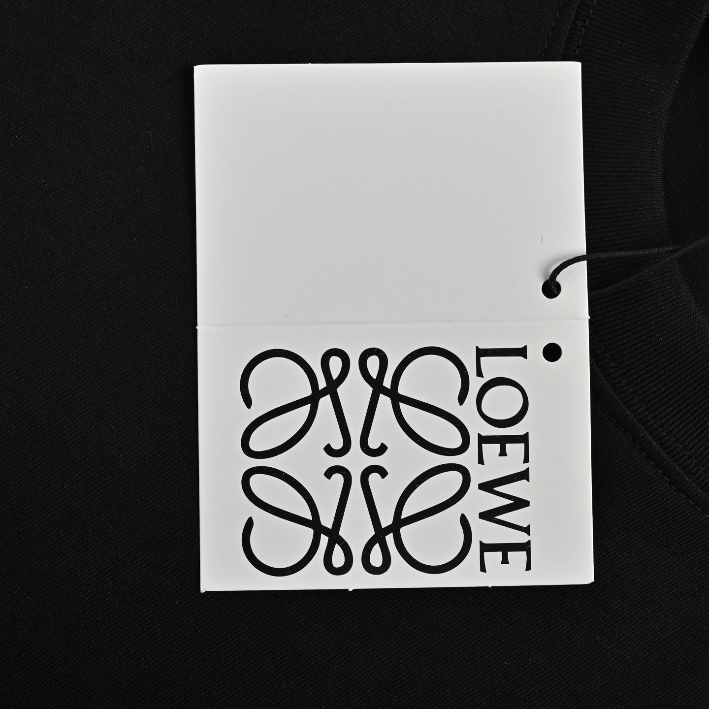Loewe 25ss front and back logo print short sleeves