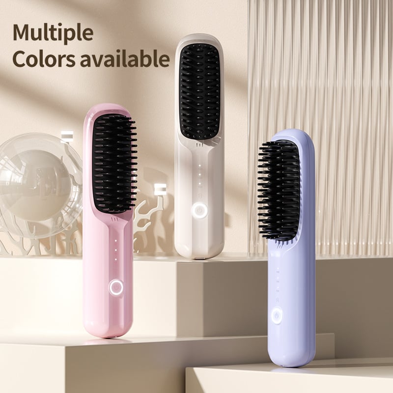 🔥Hot Sale 49% OFF🔥USB Cordless Negative Ion Hair Straightening Comb - Buy 2 Free Shipping