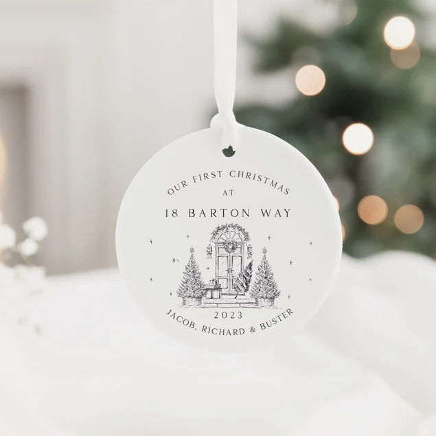 First Christmas In New Home Decoration