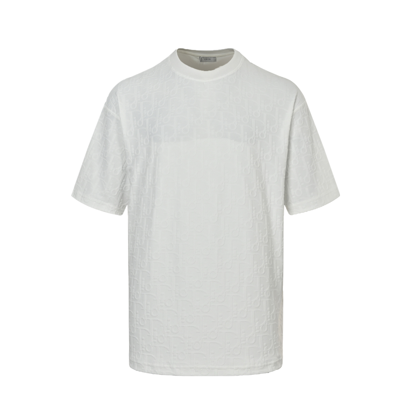 Dior classic monogram full print jacquard short sleeves