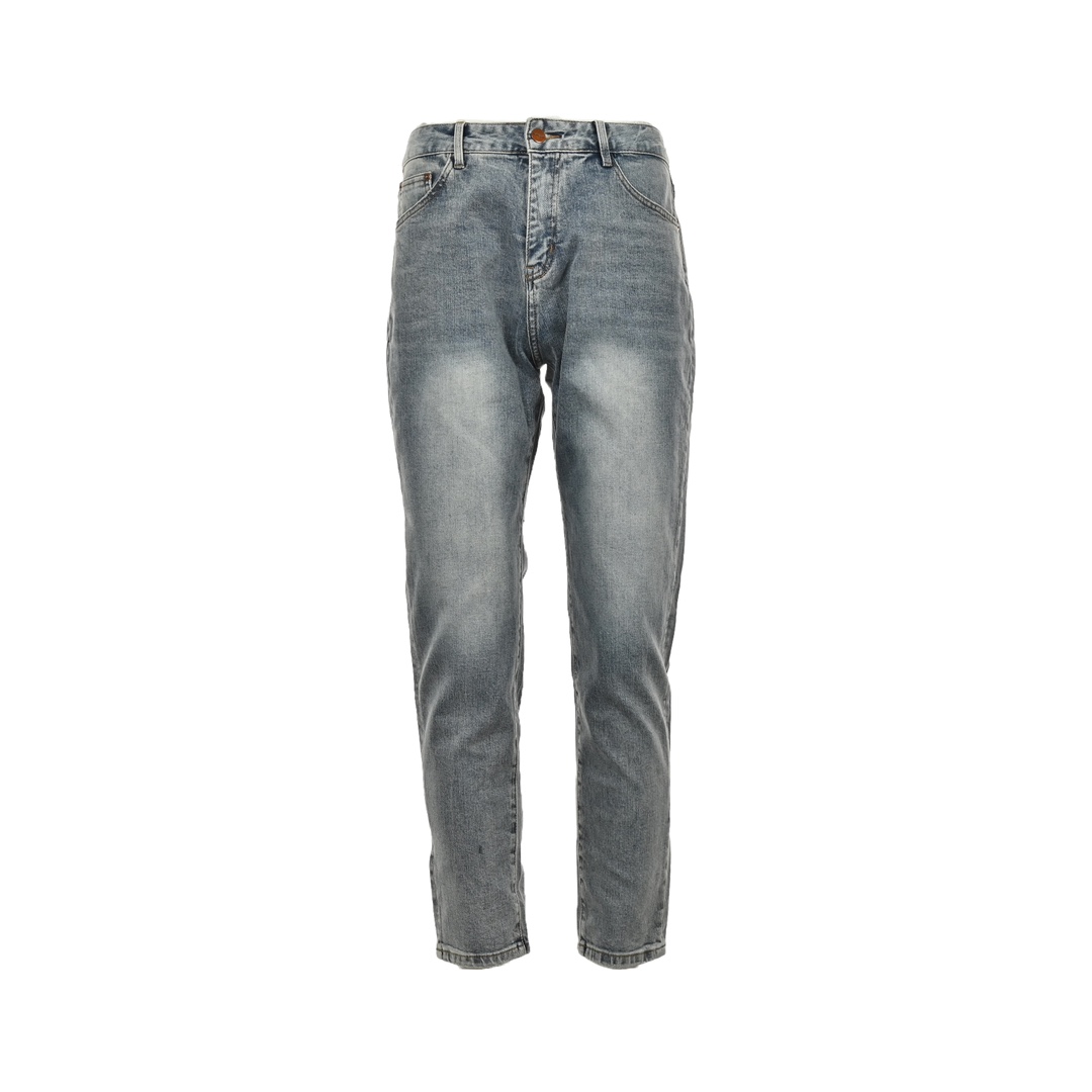 Fendi 23Fw monster eyes embroidered jeans