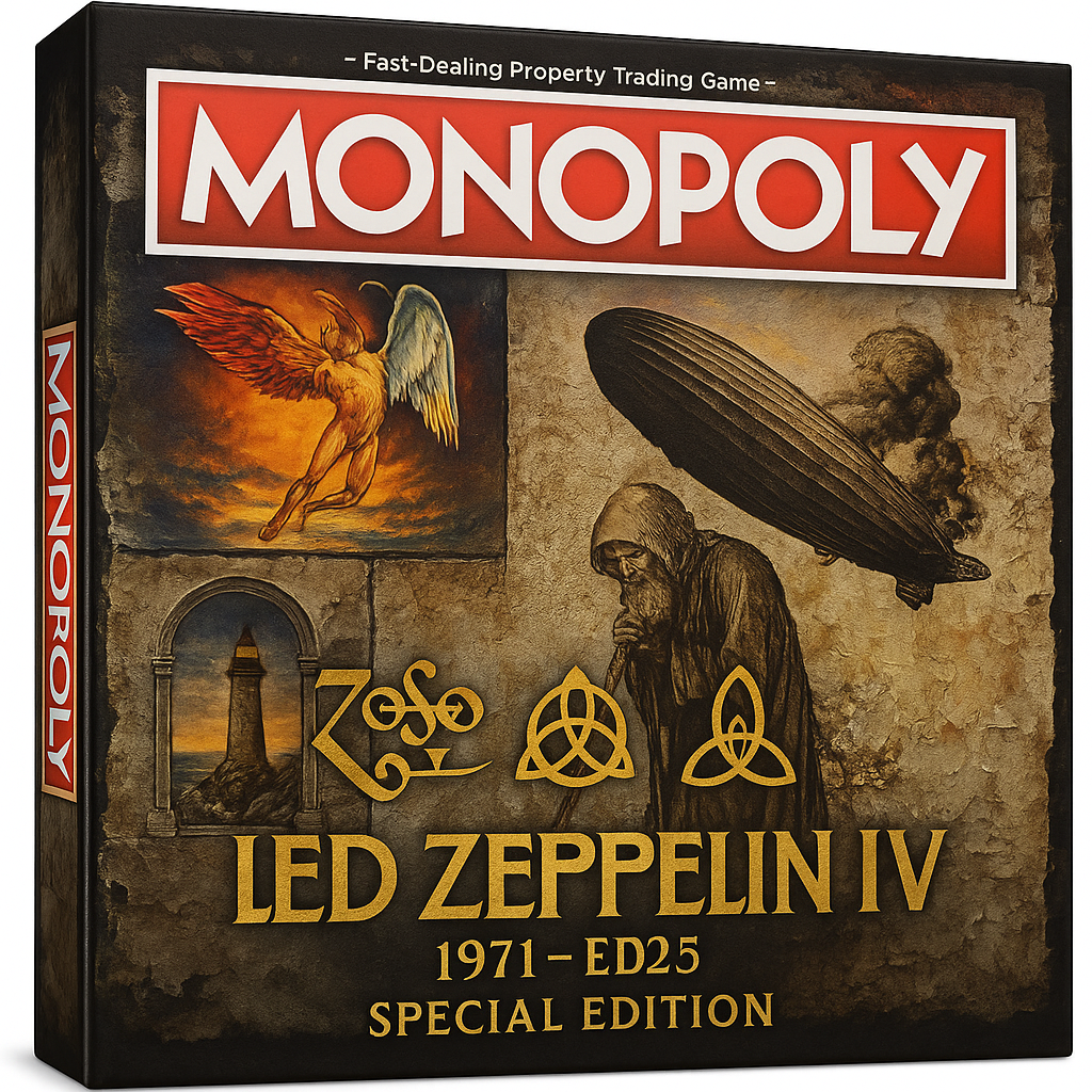 Led Zeppelin IV Special Commemorative Edition Collector's Board Game