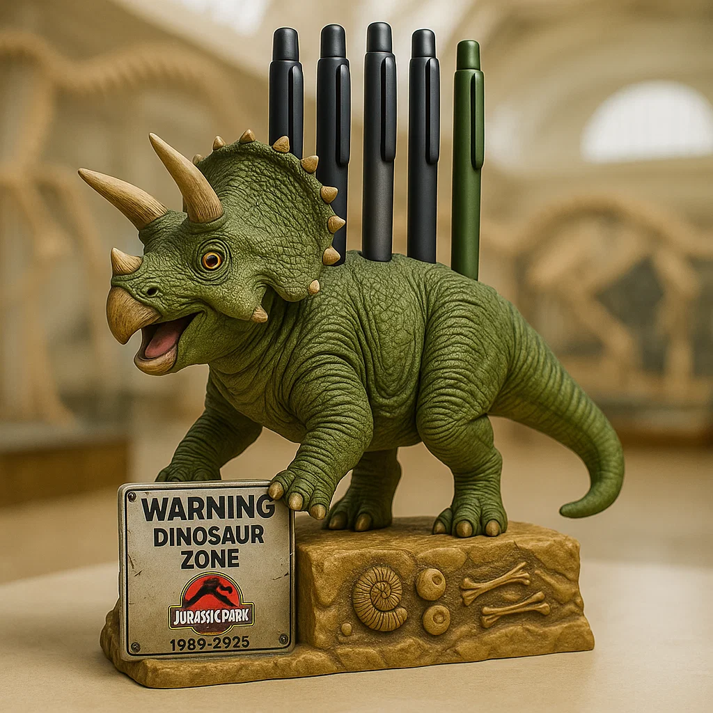 Jurassic Park Dinosaur Pen Holder