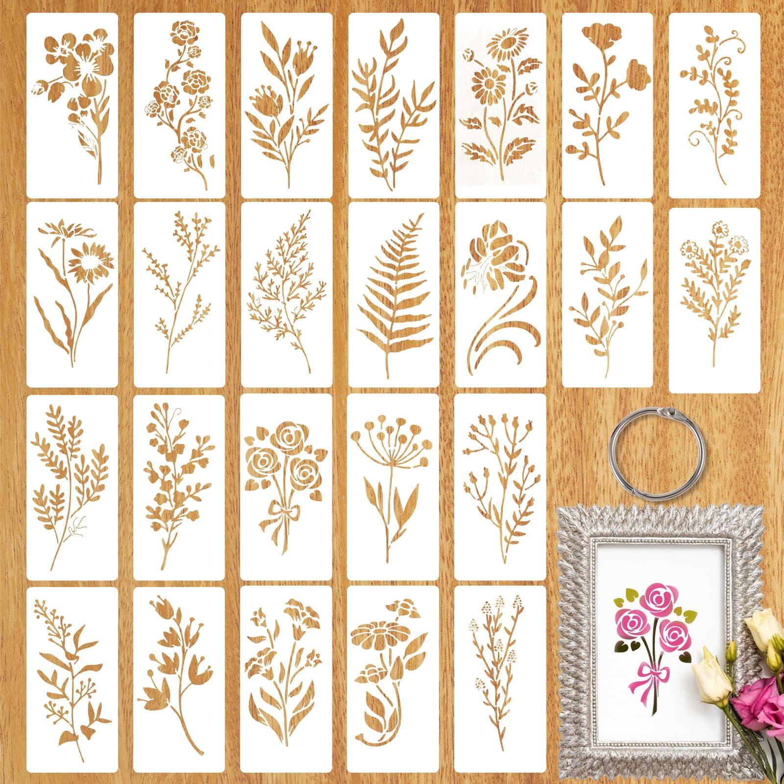 🔥On Sale🔥Flower Stencils 🌻 DIY Decoration
