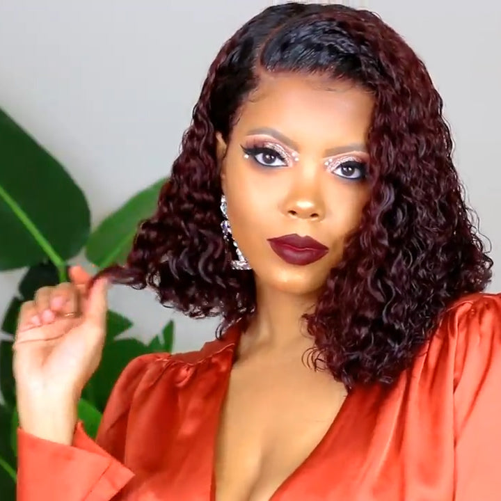New Natural Pre Plucked Curly Wig