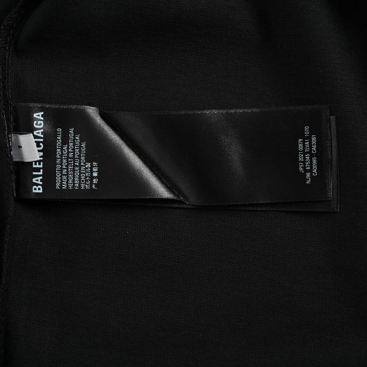 Balenciaga Double B Luminous Short Sleeve