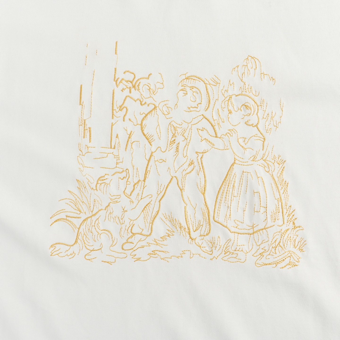 Loewe 25ss embroidered short sleeve