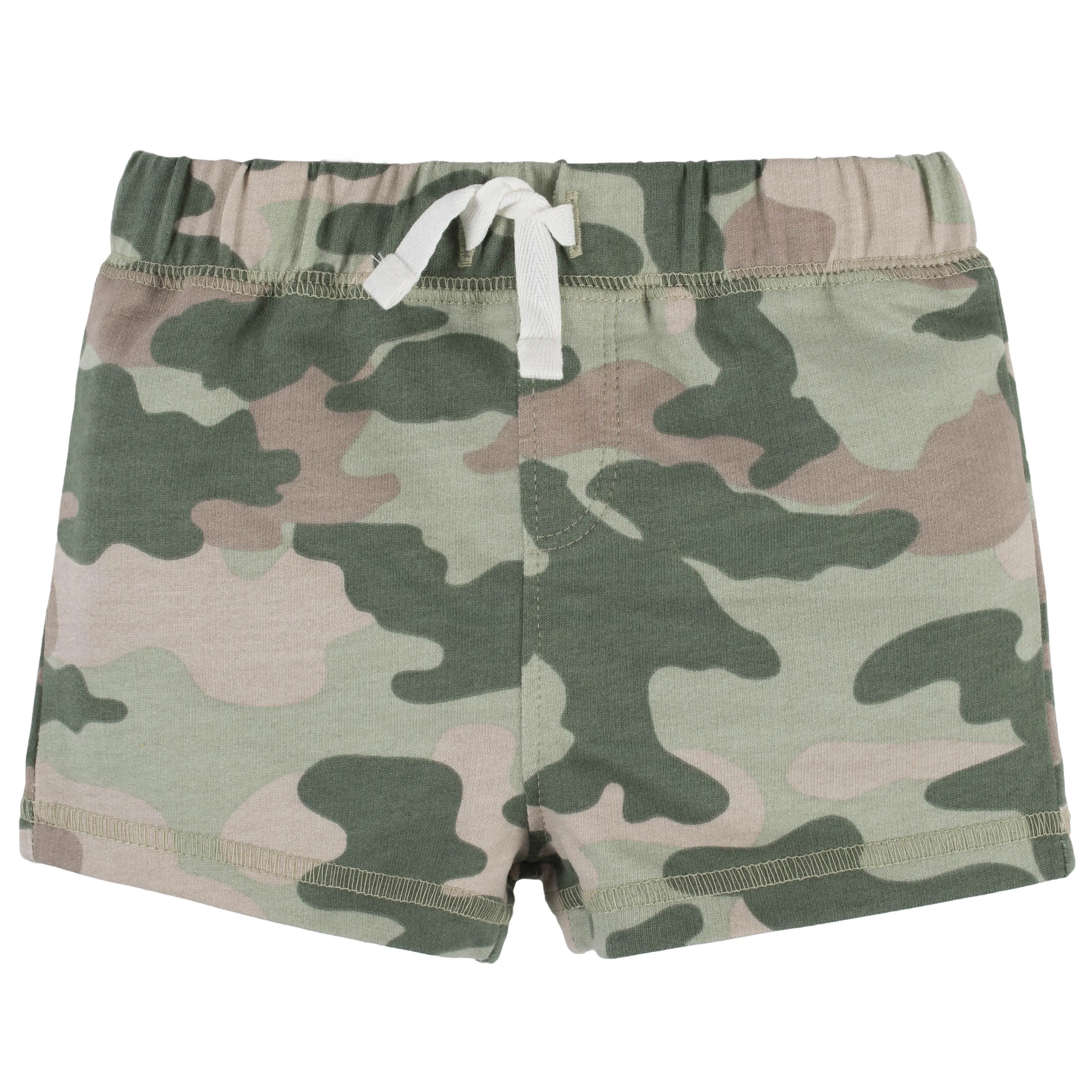 4-Piece Baby Boys Camping Fun Onesies Bodysuit, Tee, Shorts & Pant Set