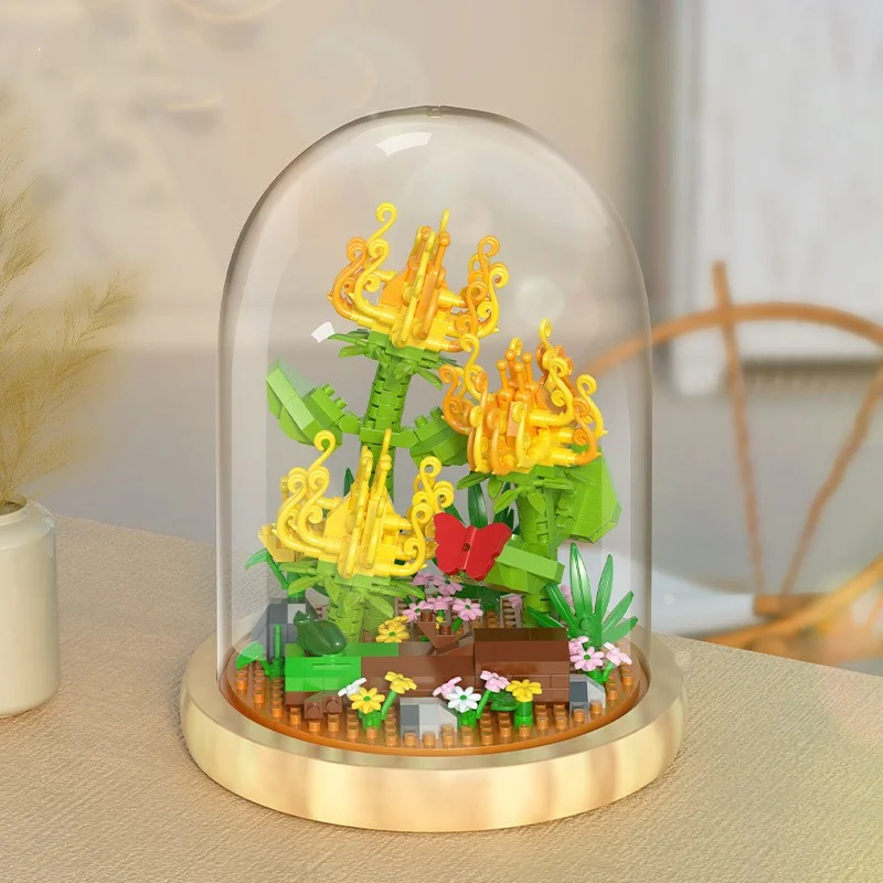 Flowers Bouquet Building Blocks Set