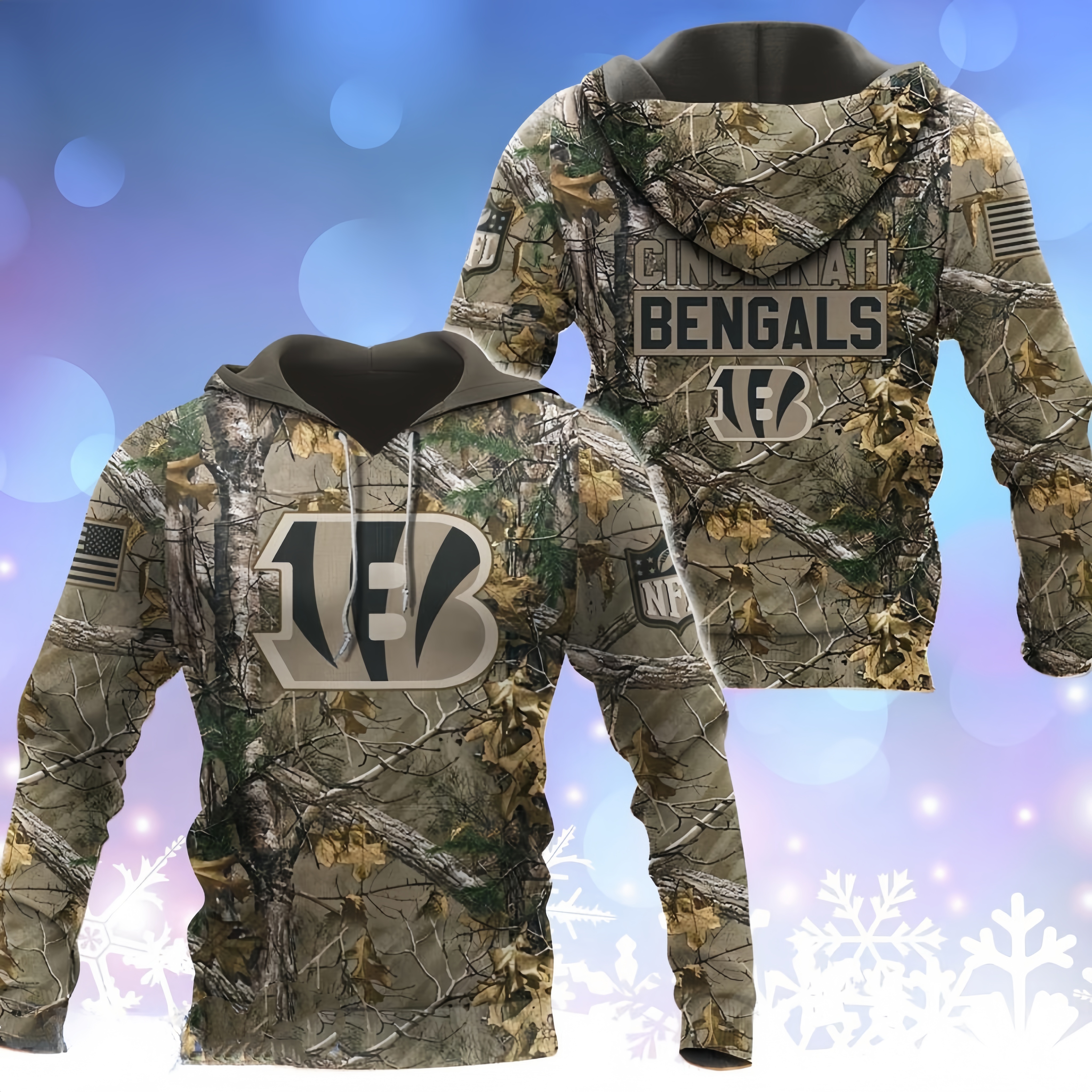 CINCINNATI BENGALS 3D HUNTING CAMO