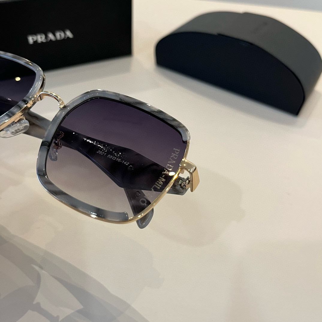 Prada Square Frame Sunglasses