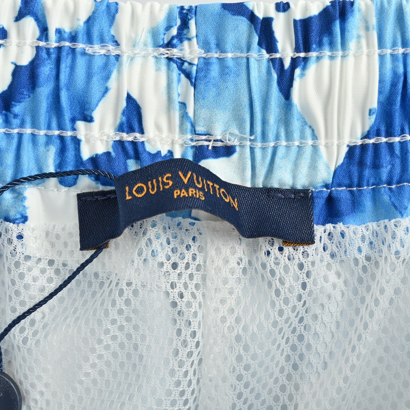 Louis Vuitton 25ss full print monogram ink rendering beach shorts