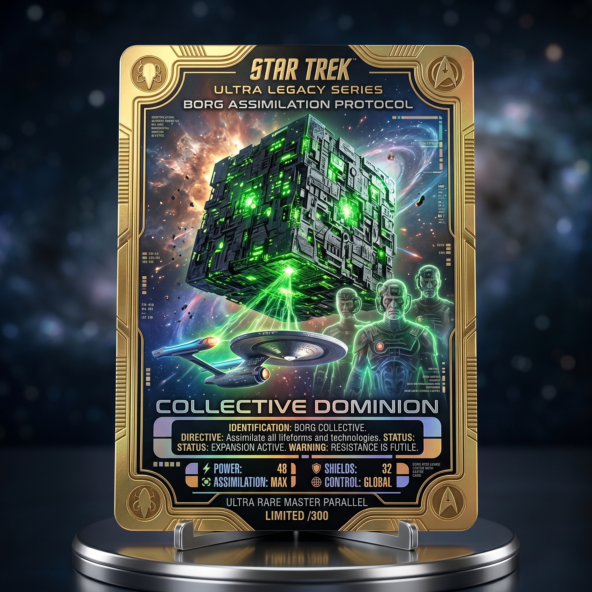 Star Trek 60th Anniversary Collector Card Box