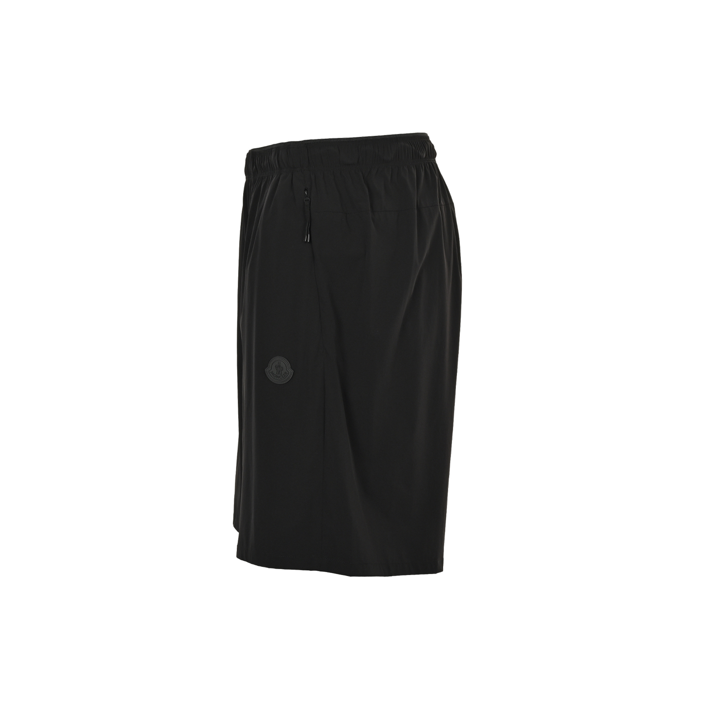 Moncler 25ss small black label stretch nylon shorts