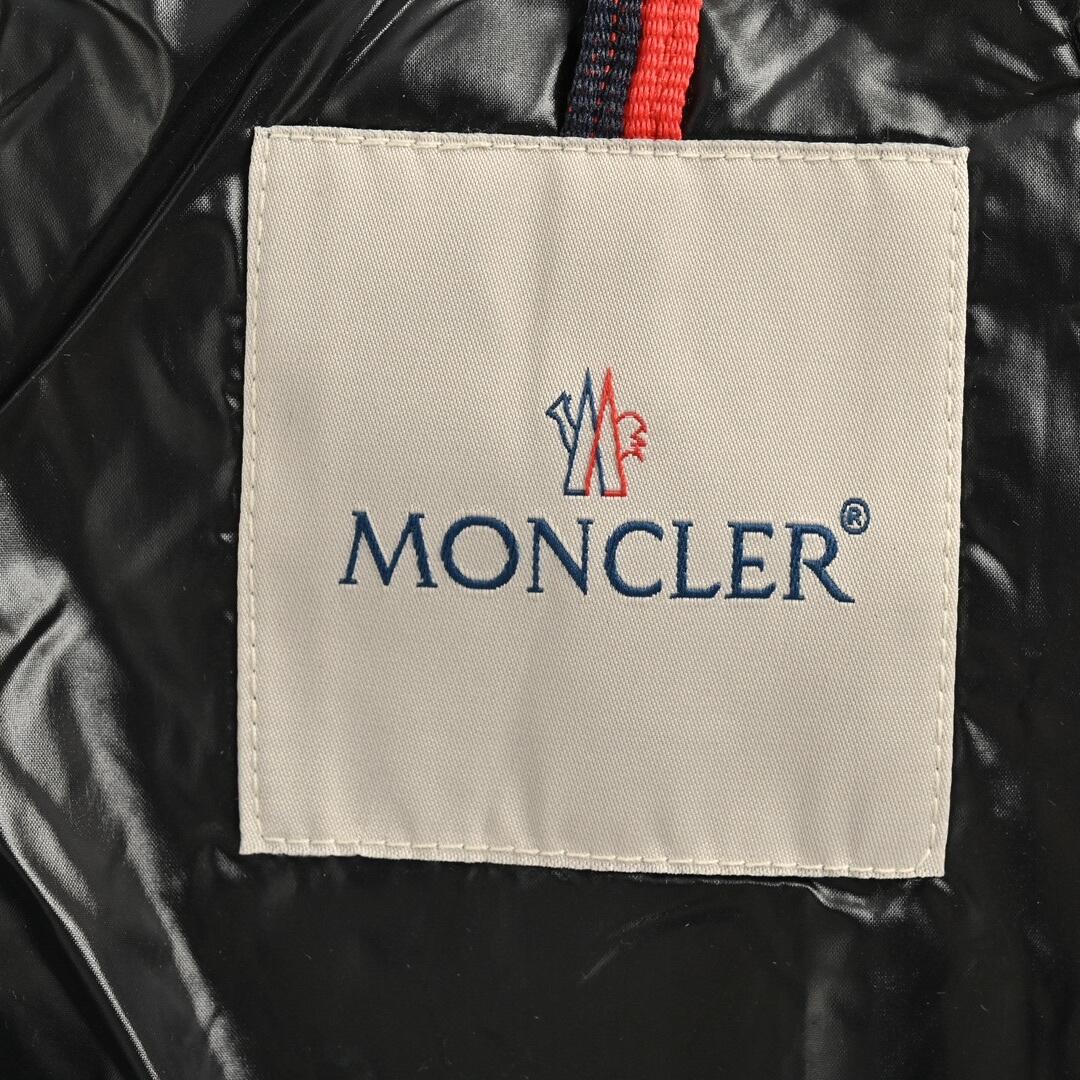 Moncler 50 Ribafur women's thick waist large fur collar mid-length down jacket