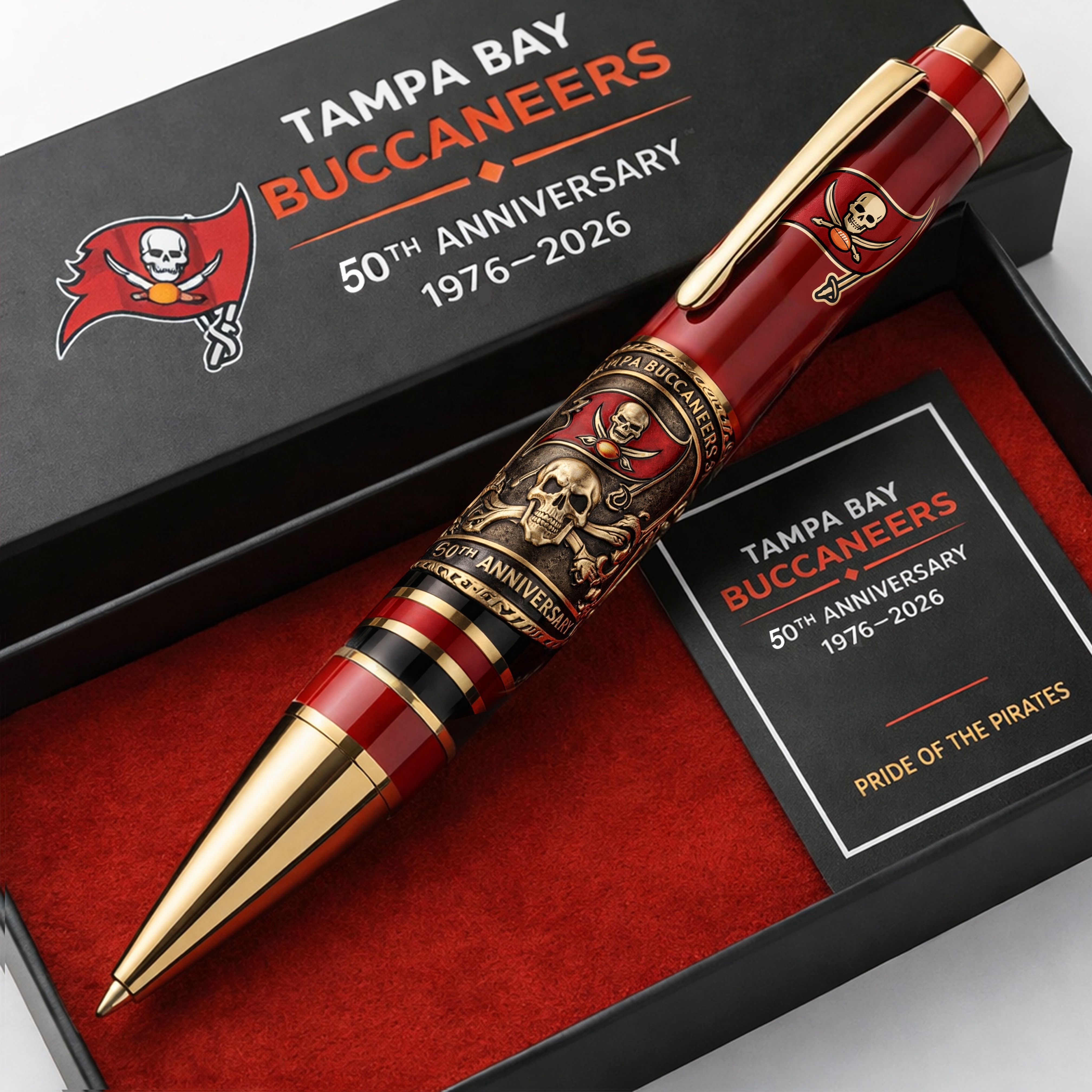 🖊️ Tampa Bay Buccaneers 50th Anniversary Limited Edition Pen