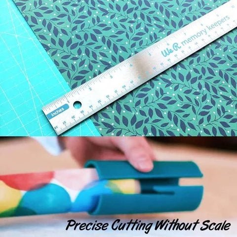 💥49% OFF--Last Day Sale--Sliding Wrapping Paper Cutter--	BUY 3 GET 2 FREE & FREE SHIPPING