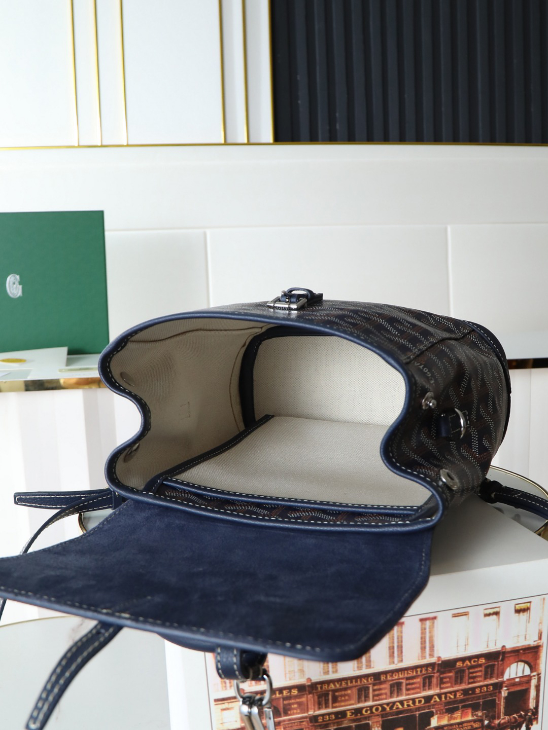 Goyard Aln Mini Backpack 020194