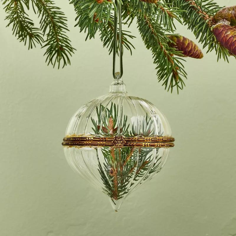 🎅EARLY XMAS SALE - 60% OFF🎅Ornate Hinged Glass Christmas Tree Ornaments