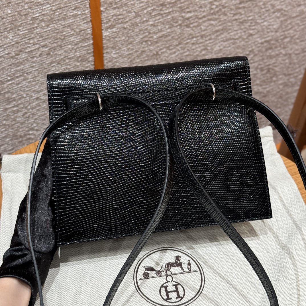 Hermes Kelly Danse 89noir Handbag (Handmade to order)
