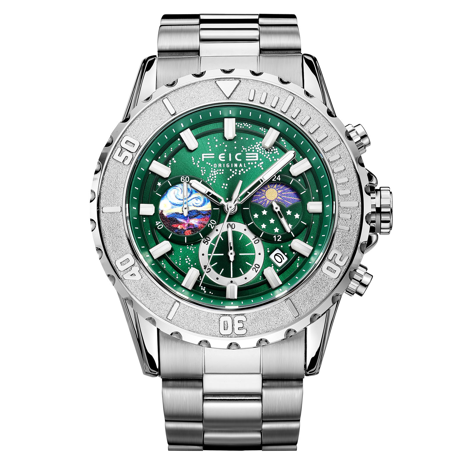 FK131 FEICE Watch Stunning Starry Sky Design