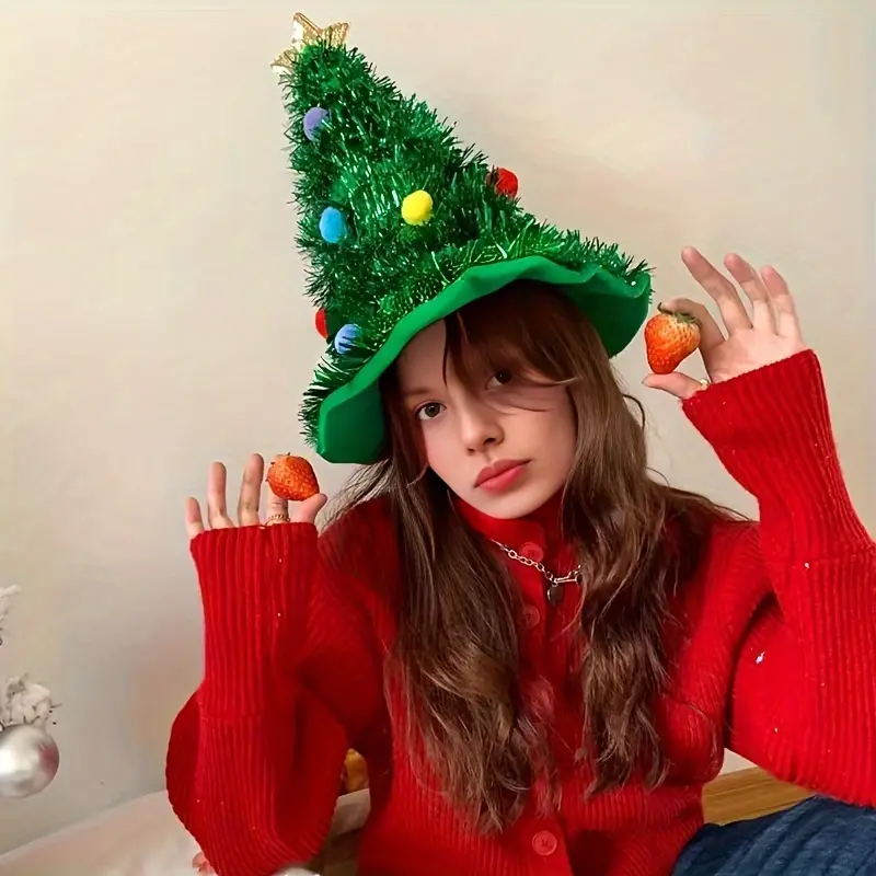 🌲🌲An incredible Christmas tree hat✨✨