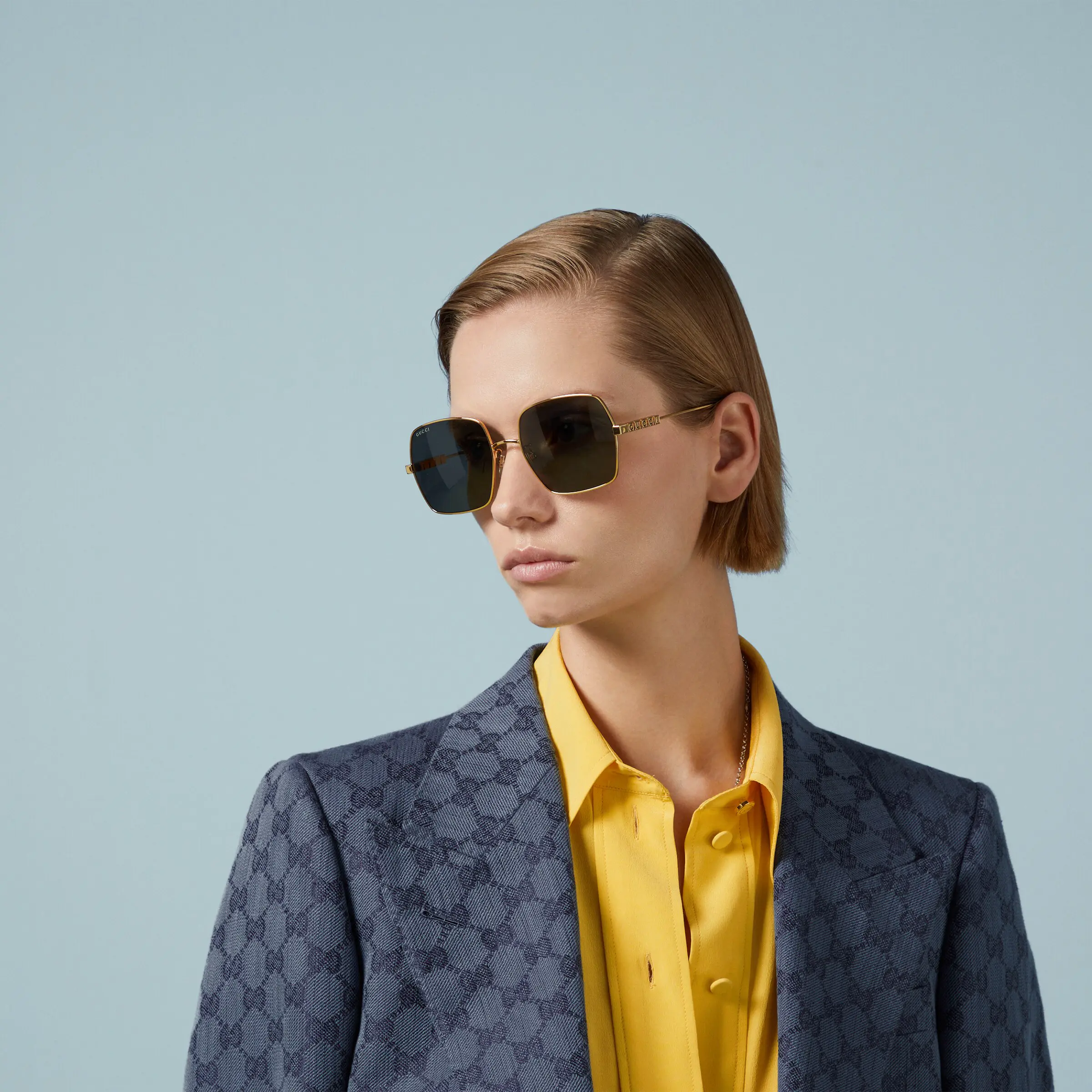 Gucci Square Frame Sunglasses