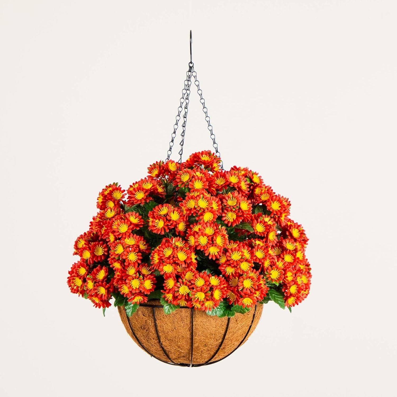 💥Last Day 49% OFF💥UV Resistant Artificial Chrysanthemum Hanging Basket