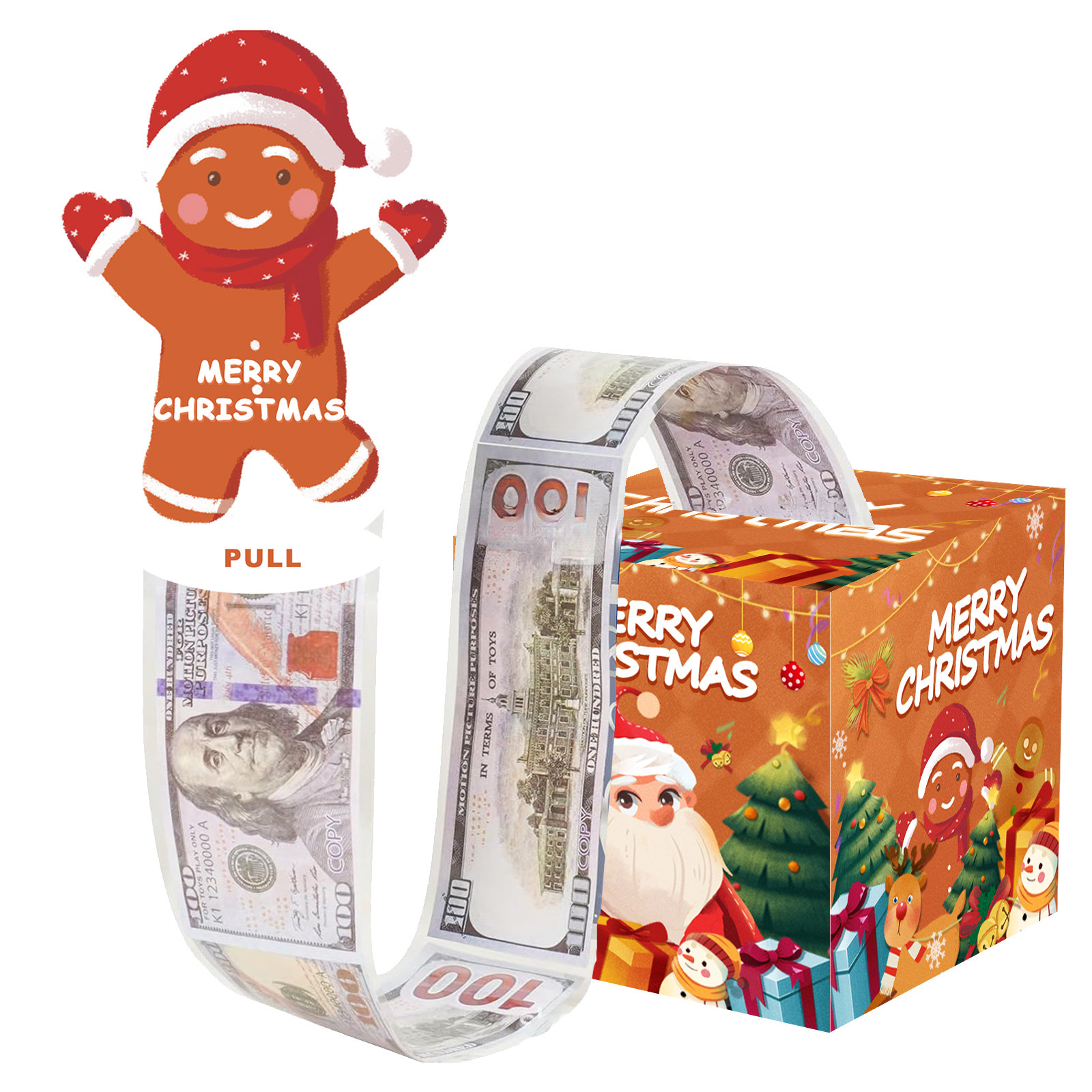 🎄Early Christmas Sale 49% OFF🎄Christmas Money Box for Cash Gift