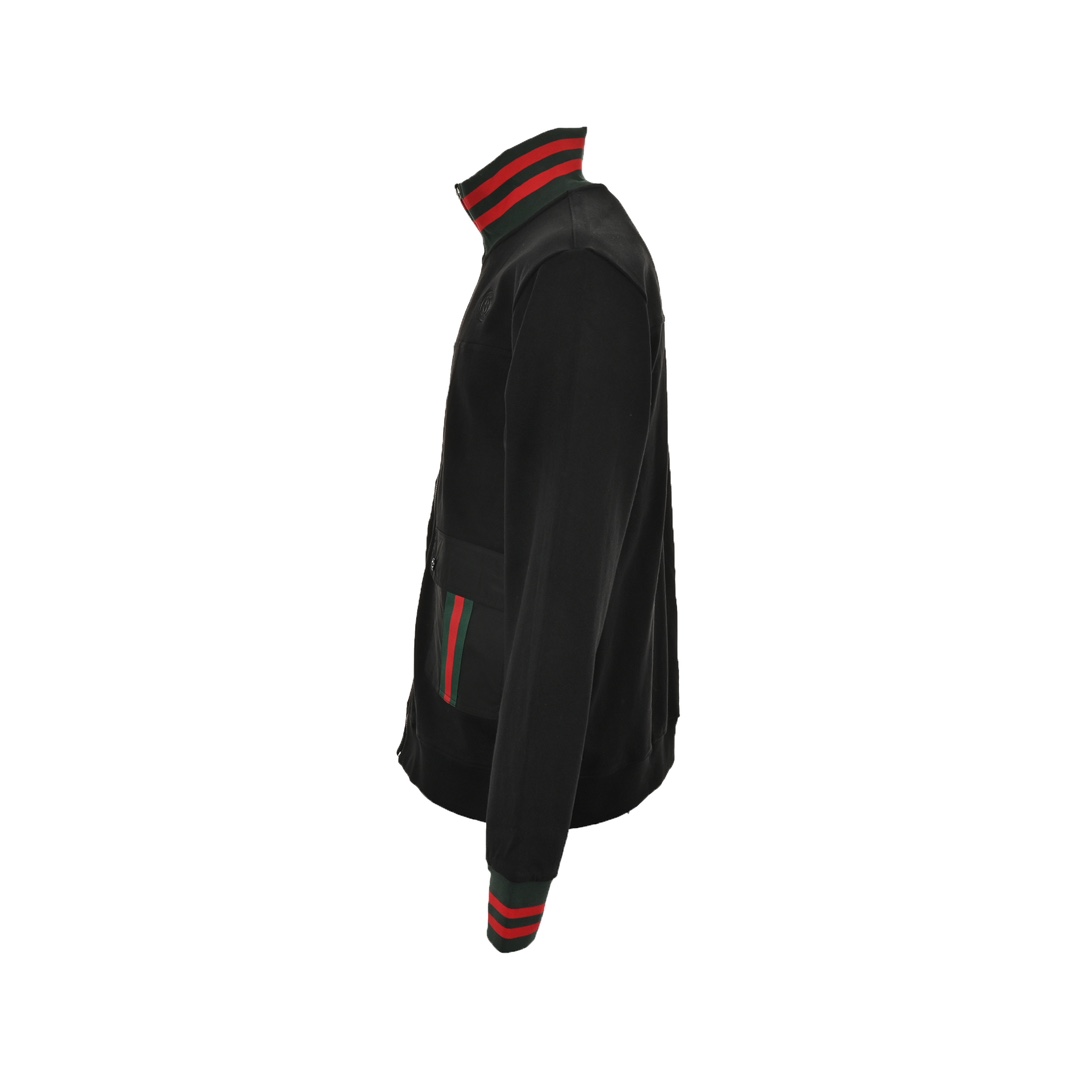 Gucci 24Fw red and green webbing work jacket
