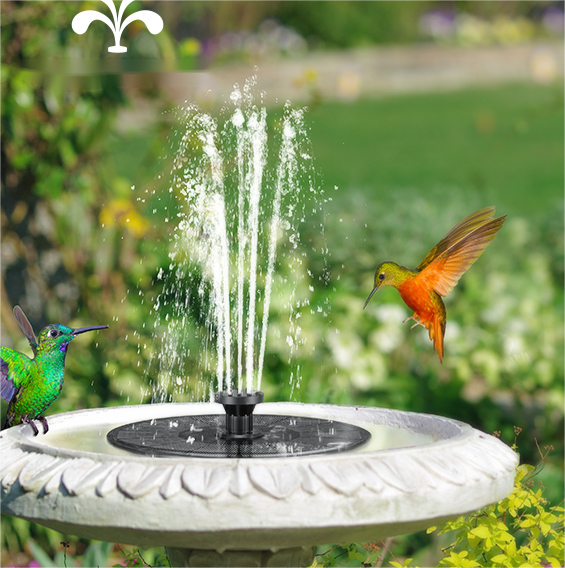 DIY Outdoor Bird Bath Fountain Pump