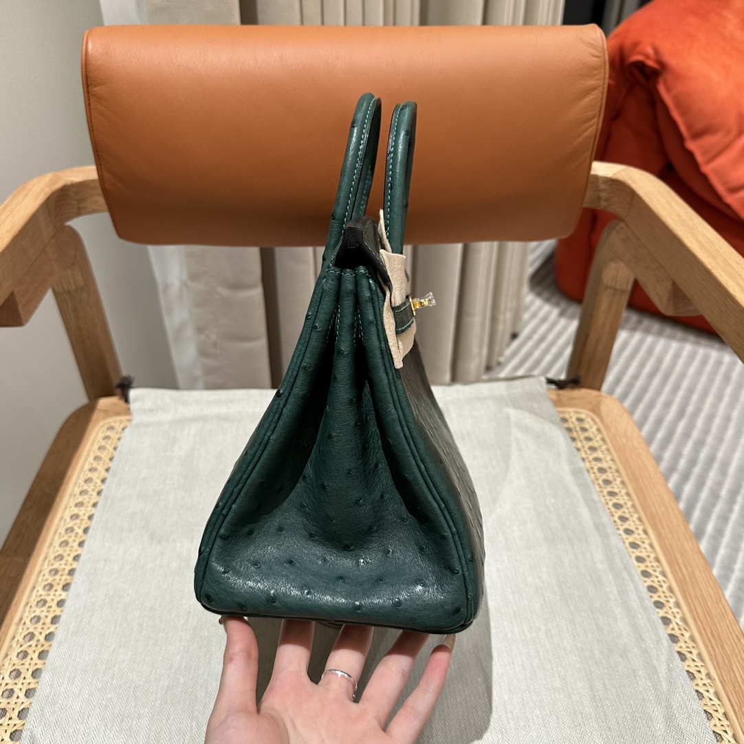 Hermes Birkin z6Malachite Handbag (Handmade to Order)