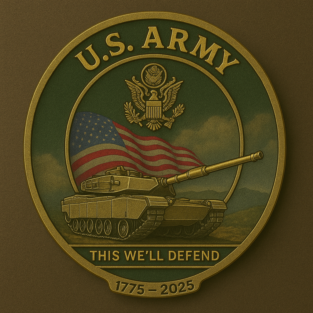 U.S. Military 250th Anniversary Commemorative Coins