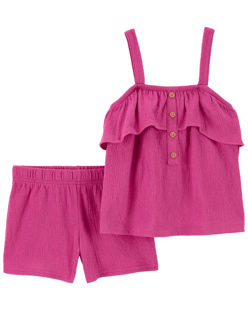Carter's Toddler 2-Piece Crinkle Jersey Outfit Set
