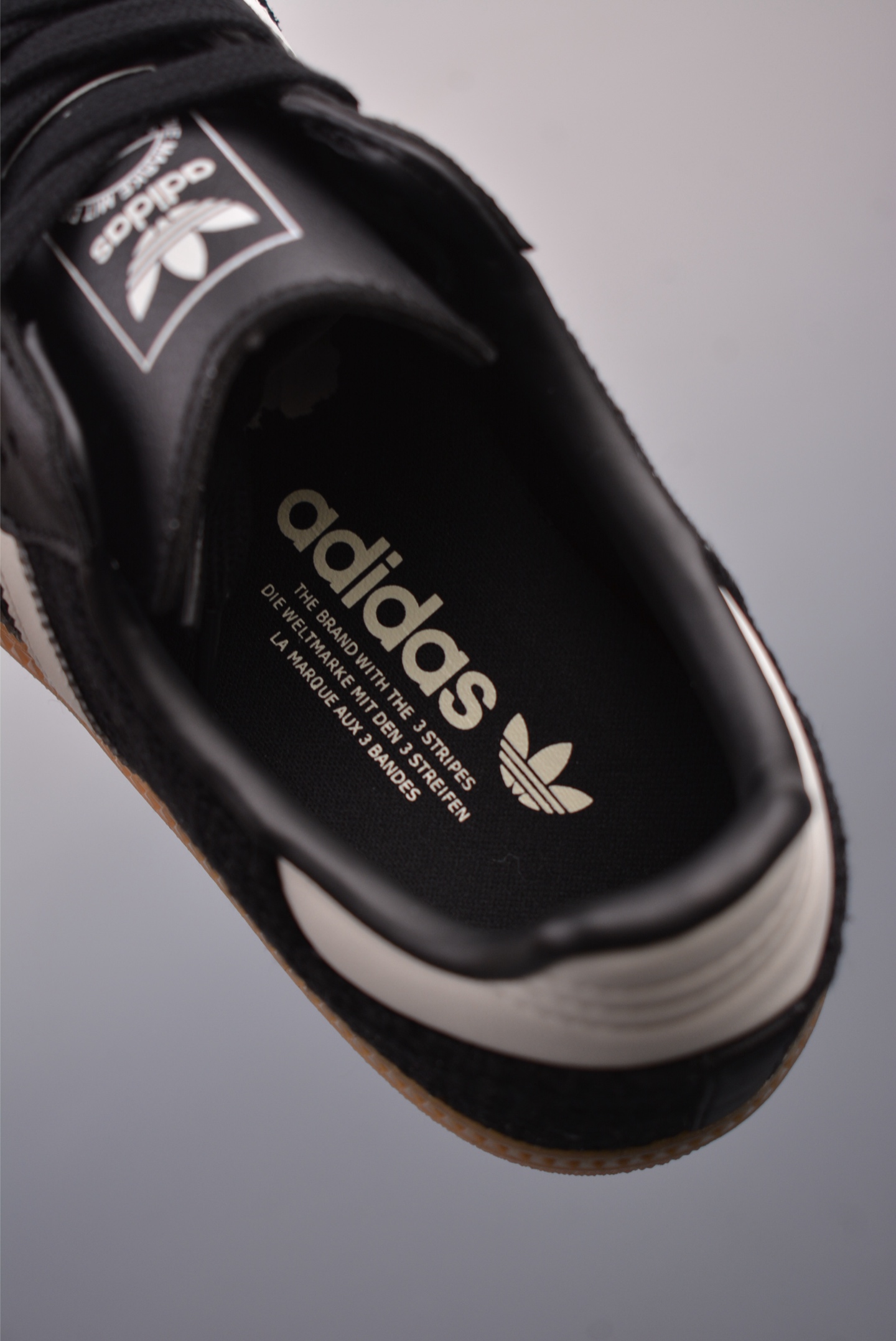 Adidas Originals Samba OG sneakers Woven Black Beige JQ5141