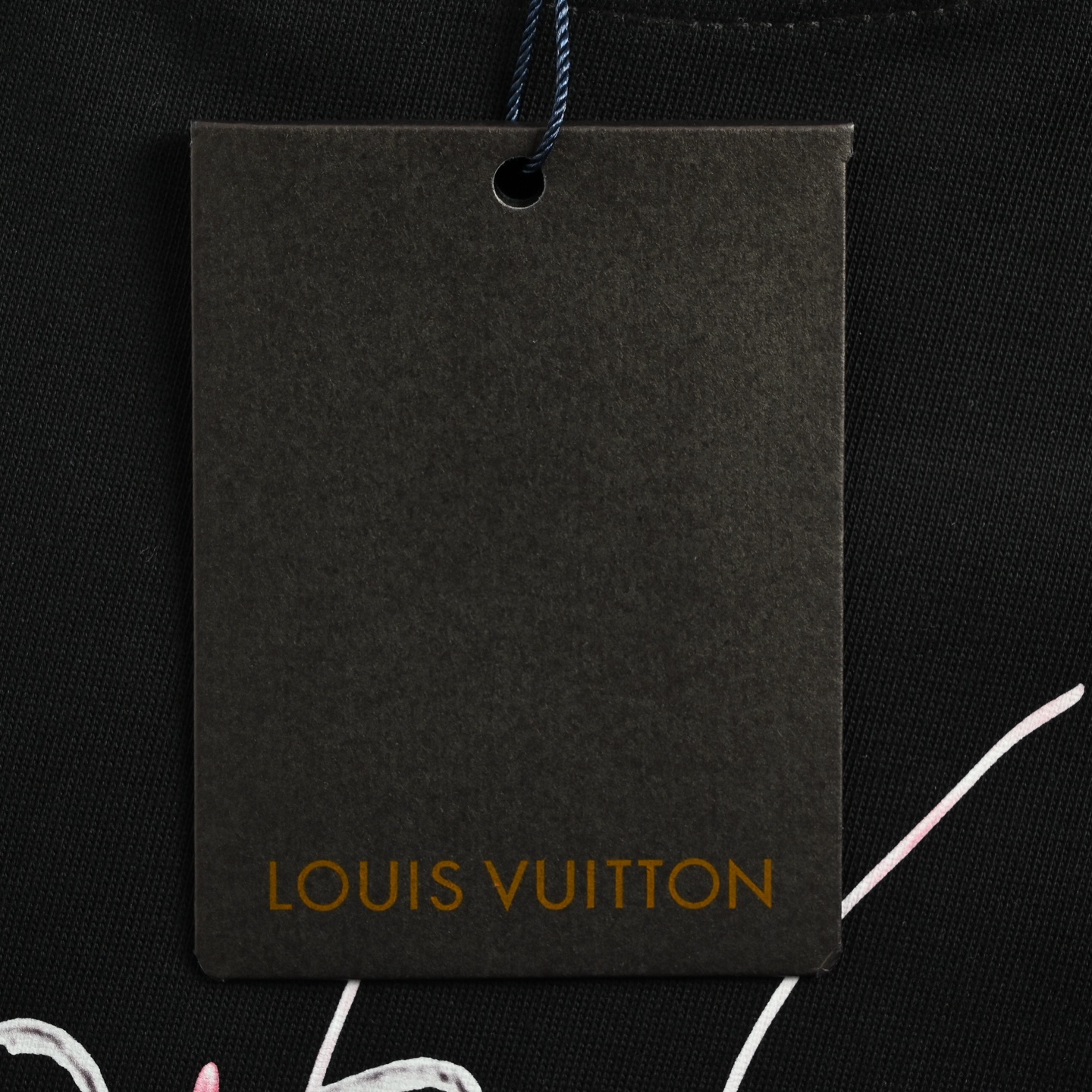 Louis Vuitton 25ss painted lettering short-sleeved shirt