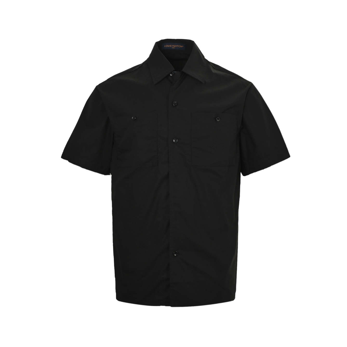 Louis Vuitton 25ss pocket embossed short sleeve shirt
