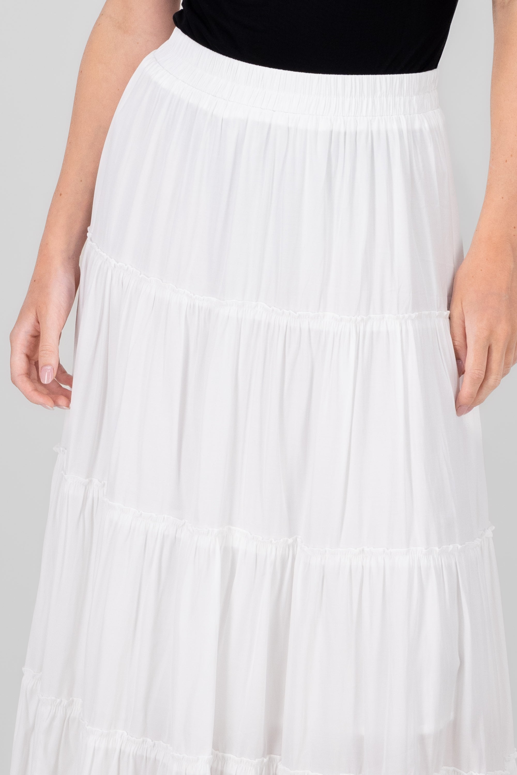 Maxi Skirt With Crochet Details