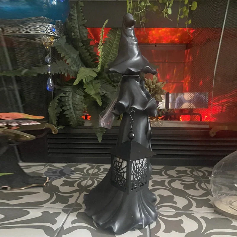🔥Last Day Promotion-50% OFF🔥Witch With Lantern Decoration